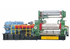 电动调距 自动翻胶 油压挡板 抱刹制动 万向节传动开炼机